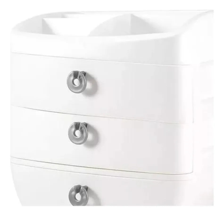 Organizador de Maquillaje y Skincare Nórdico con Cajones